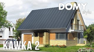 Projekt domu Kawka 2 - wirtualny spacer