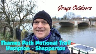 Thames Path National Trail: Hampton - Shepperton