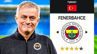 Mourinho OPRAVUJE Turecké FENERBAHCE!😱🇹🇷