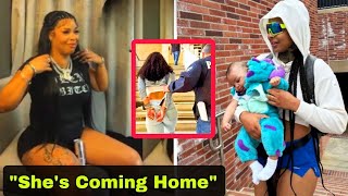 Chrisean Rock Sister Tesheki Confirm That Chrisean Is Coming Home This Week On IG Live Video