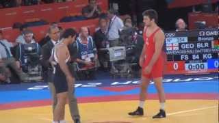 Dato Marsagishvili (GEO) vs Soslan Gattsiev (BLR) Bronze Finale 84kg