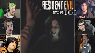 Gamers Reactions to Eveline Appearing Behind Zoe (Daughters DLC) | Resident Evil 7: Biohazard DLC