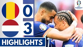 Romania vs Netherlands 0-3 |All Goals & Extеndеd Hіghlіghts | EURO 2024 | HD QUALITY#euro2024 #live