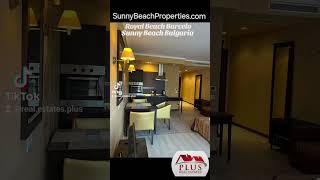 Pool view luxury studio apartment for sale Royal Beach Barcelo Sunny beach Bulgaria