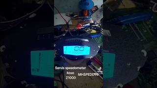 Servis speedometer koso z1000 eror blank #videoshort