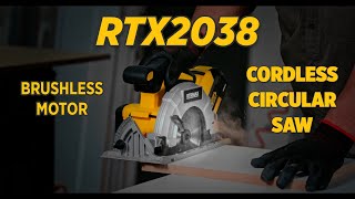 RTX2038 Cordless Circular Saw Brushless Motor