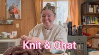 Knit & Chat: Answering your questions and a sweater update