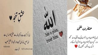 islamic quotes || beautiful quotes || islamic poetry