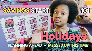 ANOTHER STEP IN STARTING MY BUDGET OVER | HOLIDAY SAVING  101 | RE-WORKING MY MESS + Finances