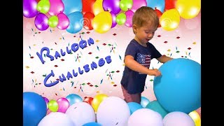 BALLOON CHALLENGE 🎈 | Лопни ШАРИК 😜 с Masik Kolobasik/3+