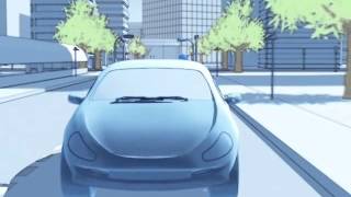 Omron new vision for a collision free car