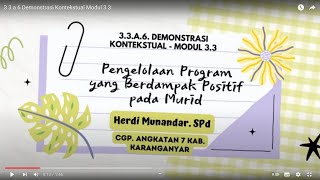 3 3 a 6  Demonstrasi Kontekstual   Modul 3 3