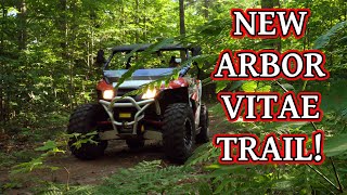 Check Out Lakeland ATV Club's NEW TRAIL! | New Loop In Arbor Vitae, Wisconsin!