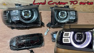 Land Cruiser 70 series Head Lights & Tail Lights LED Type