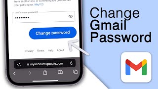 How To Change Gmail Password In Mobile! [iPhone & Android]