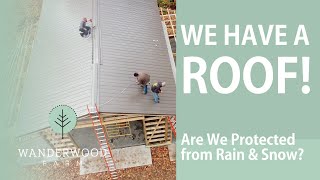 Can you believe it?  We have a ROOF! (035)