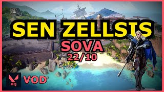 MVP! SEN Zellsis as SOVA on BREEZE! | Valorant PRO VOD