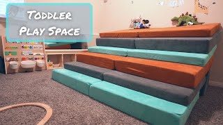 Montessori At Home Playroom Setup | Two Play Spaces!