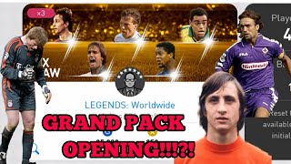 LEGENDS : WORLDWIDE - PES PACK OPENING!!! PART 1 - PES 2019 MOBILE - BLACKBALL!!