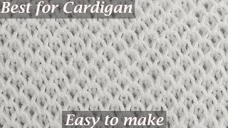 Pattern with Subtitles for Beginners! Easy To Make! How to knit!!