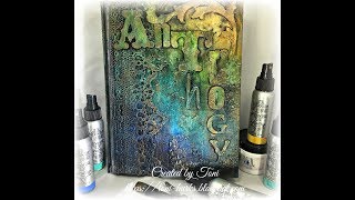 Altered Art Journal Cover by Toni