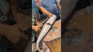 Amazing King Fish Cutting Skills In Bangladesh Fish Market #shorts