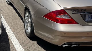 CLS 55 AMG exhaust sound  + acceleration