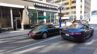 1995 Porsche 911 Carrera 4S on Cumberland Street | Carspotting + Slow Mode + Reverse Experience