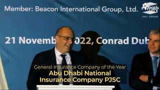 General Insurance Company of the Year - Abu Dhabi National Insurance Company PJSC