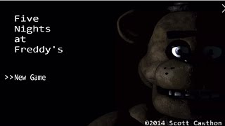 Let’s Play five nights at Freddys￼