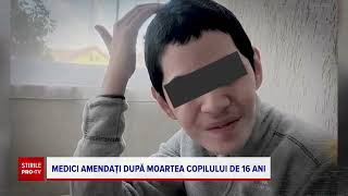 Doi medici au fost sancționați după moartea adolescentului din Târgu Jiu