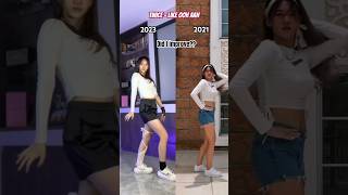 Did I improve? 2021 vs 2023 me dancing to TWICE - OOH AAH 😅❤️‍🔥 #kpop #throwback #twice