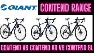 Giant Contend 2021 | Contend vs Contend AR vs Contend SL What's the Difference?