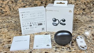 Unboxing - Huawei Free-Clip Earbuds