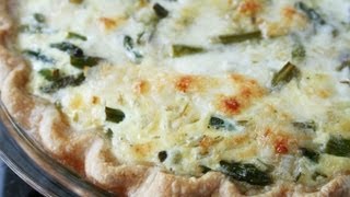 Recipe for Chicken & Asparagus Quiche