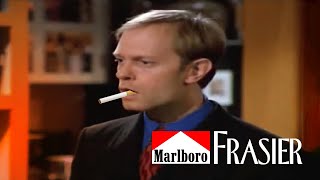 Frasier Prologue: Niles burns down a £50 sofa