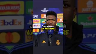 Vinicius se confie : Oui, je mérite le Ballon d'Or #ballondor2024 #vinicius #realmadrid #halamadrid