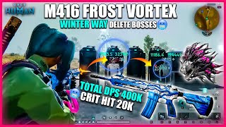 ONCE HUMAN M416 FROST VORTEX BUILD REACHES 400K TOTAL DPS WITH 20K CRIT HITS?🥶MODS,GEARS,CRADLE M416