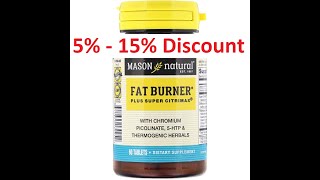 Discount - Mason Natural, Fat Burner Plus Super Citrimax, 60 Tablets Review