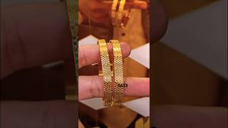 Gold bangles latest design for woman / cnc latest gold bangles #gold #sunildesigner #youtubeshorts