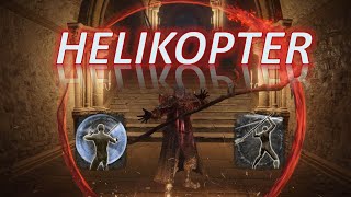 Elden Ring - Malenia VS HELIKOPTER Brrrrrrrrr  [ Spinning Strikes , Spinning Weapon , Scythe SOLO]