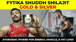 Fytika Shuddh Shilajit Gold & Silver Resin, a powerful blend of 100% pure Himalayan shilajit