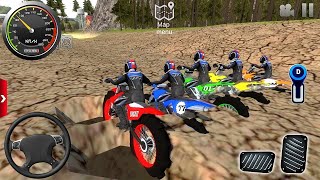 Dirt Bike Multiplayer Off-road Mud Racing Impossible Driving Motorcycle Stunt For Android Gameplay