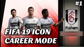 Fifa 19 Icon Career Mode Ep 1 || Messi Ronaldo Pele ||