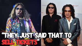 ACE FREHLEY Says He Was Never Called For KISS' Last Show: ‘PAUL And GENE Said That To Sell Tickets’