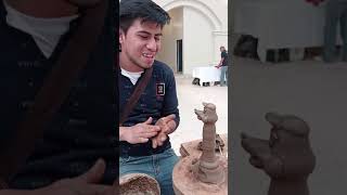 CBTA96  ELABORACION DE ESCULTURA EN BARRO DE LA MASCOTA  COYOTES