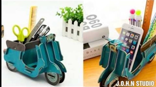 40 Unique Desk Organizers & Pen Holders