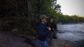 Oxtongue Rapids in Dwight Ontario