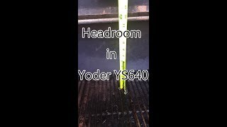 How Much Headroom in Yoder YS640