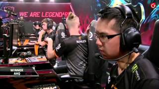 《LOL》2015 世界大賽 16強小組賽 Day3 AHQ VS Fnatic 最後精彩會戰！！！